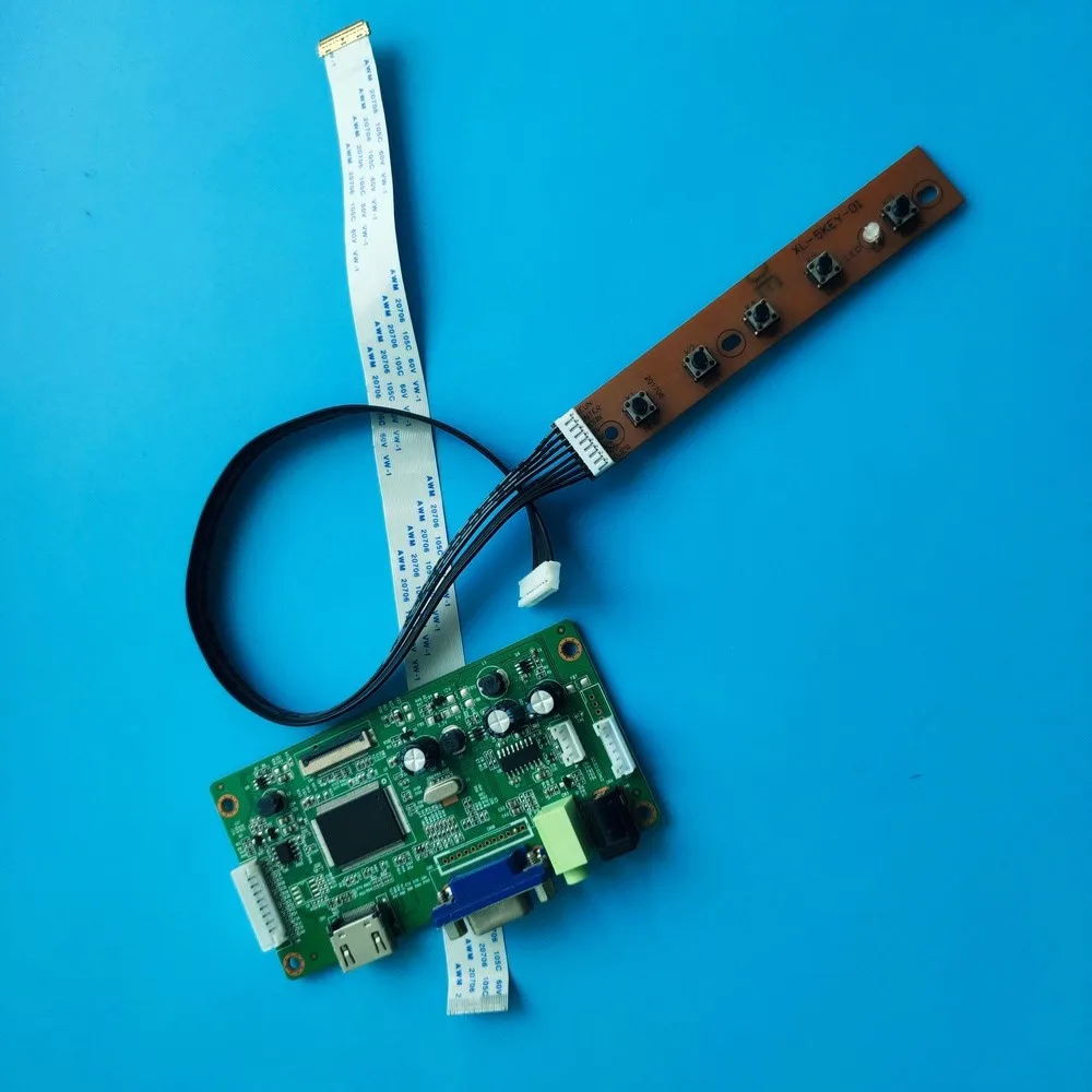 

Для B133XTN02.1 EDP светодиодный дисплей комплект VGA драйвер LCD 1366 × 768 плата контроллера монитора 30pin 13,3"