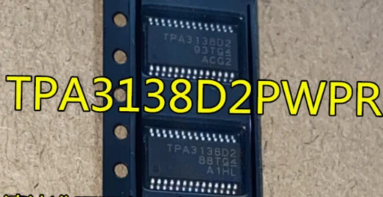 Qixinruite  10 Uds. De amplificador de pantalla estéreo TPA3138 TPA3138D2PWPR TPA3138D2 TSSOP-28 ,   100%, nuevo y original