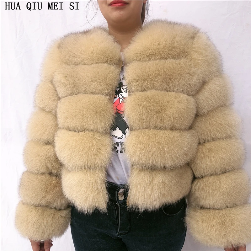 2023 natural fox fur coat manga comprida pele de raposa real natural guaxinim inverno mulheres casaco de pele alta qualidade prata fox red fox fur