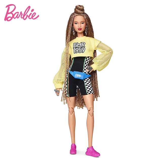 Original Barbie BMR1959 Fashion African Asian COLLECTION Doll 18 Joints Articulated toys Genuine brand BMR 1959 Christmas Gifts