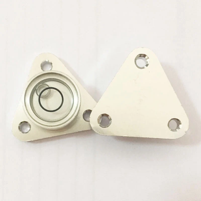 Triangular metal Level Bubble Universal Level Burbuja Nivel for Sartorius Balance Prevent slipping DIA 26*15*9.5mm