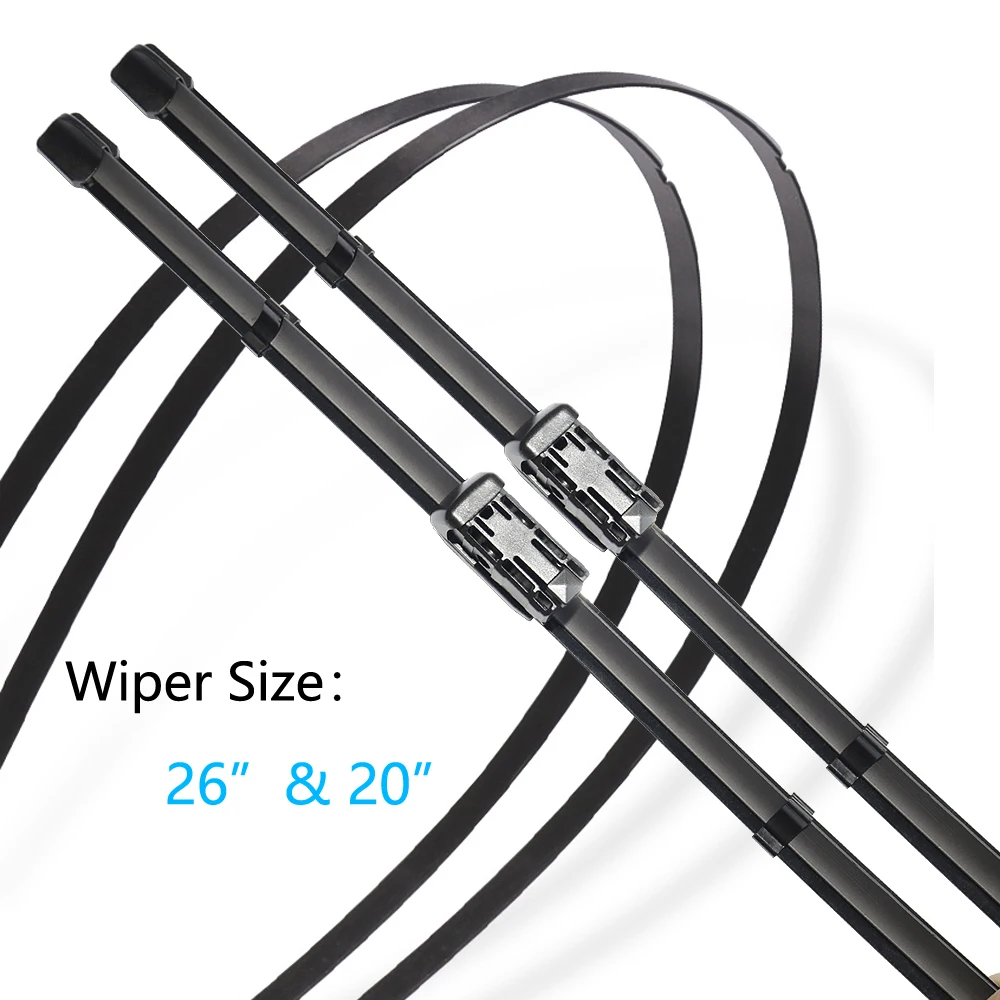 Car Wiper Blades for Volvo S80 2006~2016 Front Windshield Wipers Car Accessories 2007 2008 2009 2010 2011 2012 2013 2014 2015