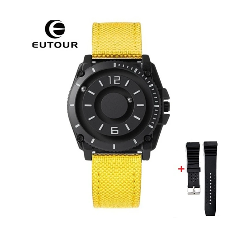 

2021 EUTOUR Magnetic Ball Watch Men's Bracelet Designer Wrist Watches Men Waterproof Clock Mens Wristwatch Relogio Masculino New