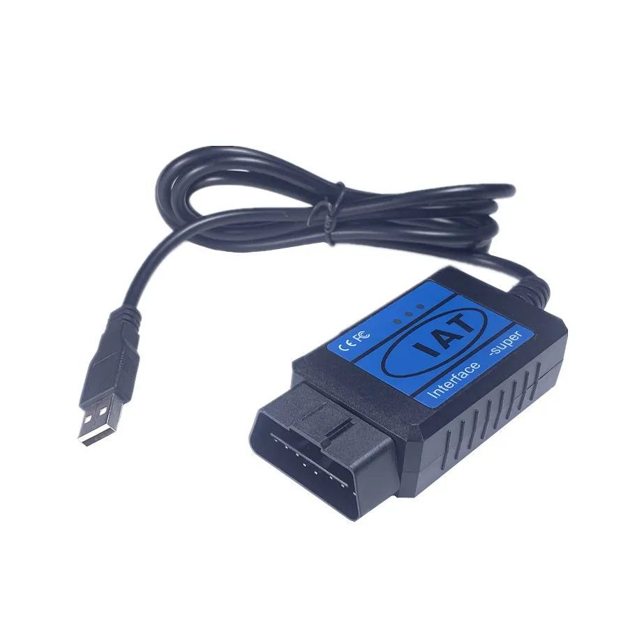 OBDIICAT Professional Scanner OBD/ OBD2 for Fi-at F-Super interface usb scan tool for Fi-at/Al-fa Ro-meo/Lan-cia with 3 pin