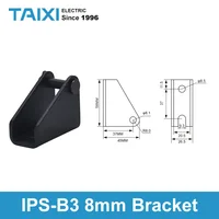 Actuador lineal eléctrico de 6MM, soporte de montaje del Motor, columna de elevación 6000N, 8MM, 10MM, base de asiento de soporte fijo, placa inferior fija
