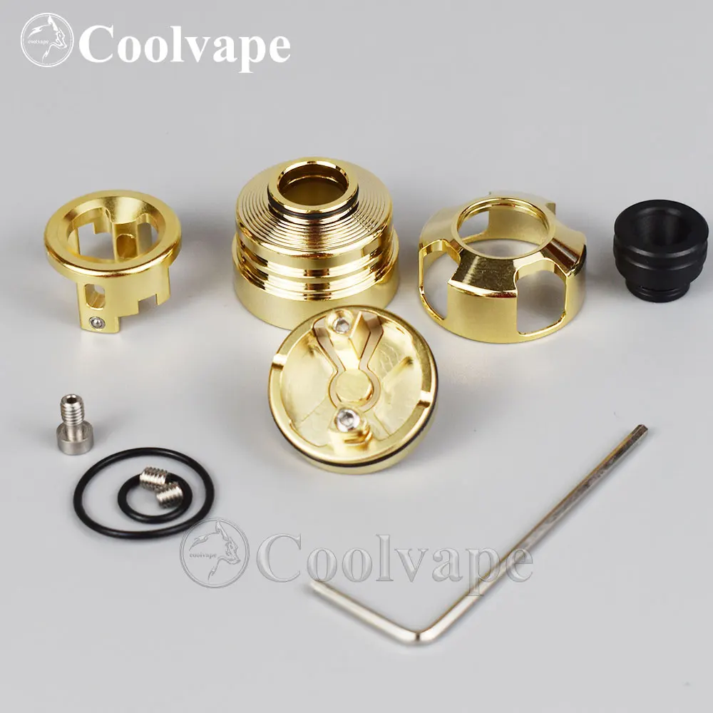 armor mods engine rda 22mm with bf pin Tank  Atomizer 510 thread 316ss vape Atomizer Single Coil rebuildable rda Atomizer