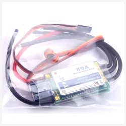 New YPG 80A (2~6S) SBEC Brushless ESC Speed Controller ESC High Quality for RC Helicopter Parts