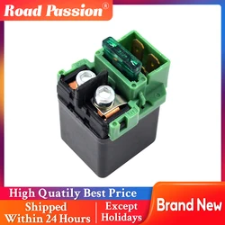 Road Passion Motorcycle Starter Relay Solenoid for HONDA CB750SC CB900 CBF500 CBF600 35850-MT4-000, 35850-MR5-007