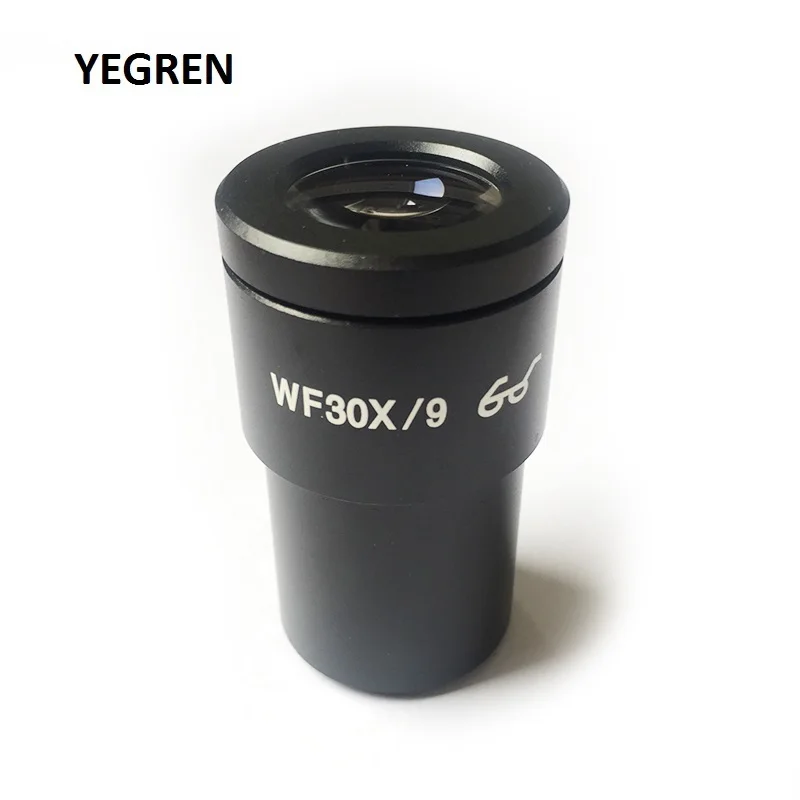 

WF30X/9 High Eye-point Eyepiece Wide Field View Ocular Optical Lens for Stereo Microscope or Biological Microscope 30X WF30X