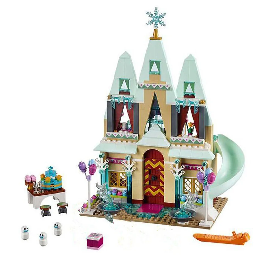 Girls Series Compatible ING ICE Princess Castle Building Blocks Friends for Girls Bricks Figures Toys for Children 41046