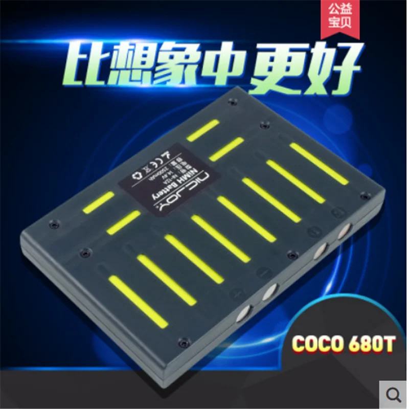 Original 14.4V 2500MAH Ni-MH sweeper cleaner battery for NICJOY coco 680T smart pro Power Bank/source CE approved