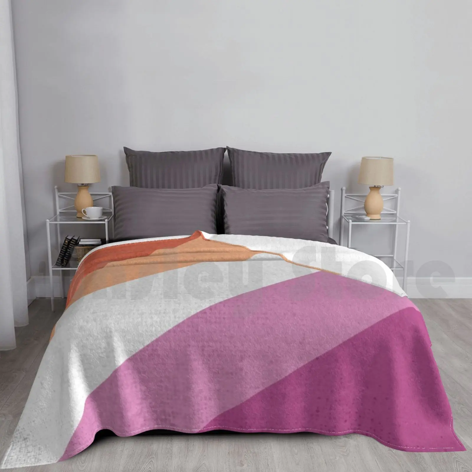 

Distressed Flag Blanket Fashion Custom Queer Flag Pride