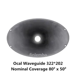 1PC DJ Speaker Tweeter Horn 1.4