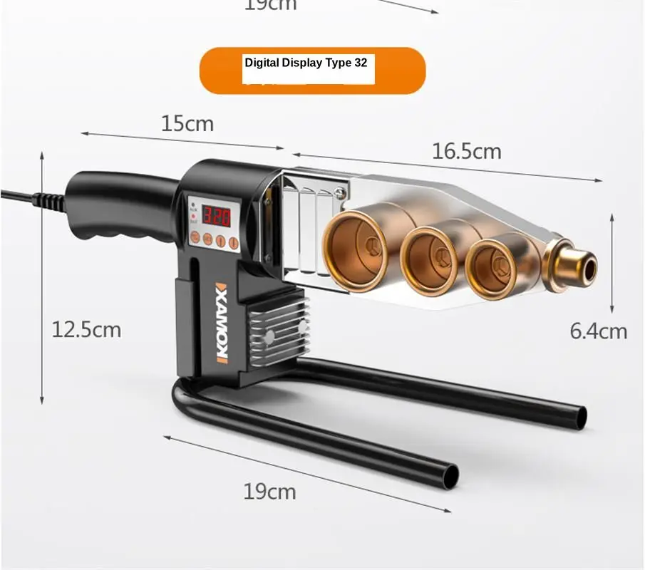 220V Household Water Pipe Fuser PPR Tube Welding Machine 63 32