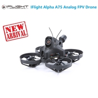 2021 NEW IFlight Alpha A75 Analog SucceX-D 20A F4 Whoop AIO 300mW RunCam Nano2 XING 1103 8000KV 3S 78mm FPV Tinywhoop Drone