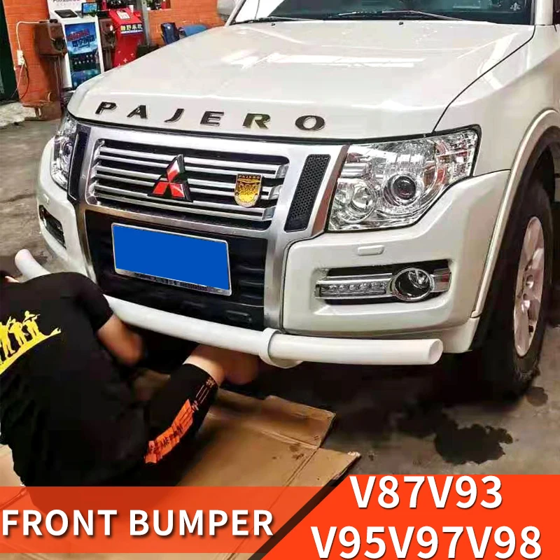 For Mitsubishi Pajero accessories Bumper Rear Guard Protection Pajero Pinin io Full Montero v87v9395v97v98 Decoration