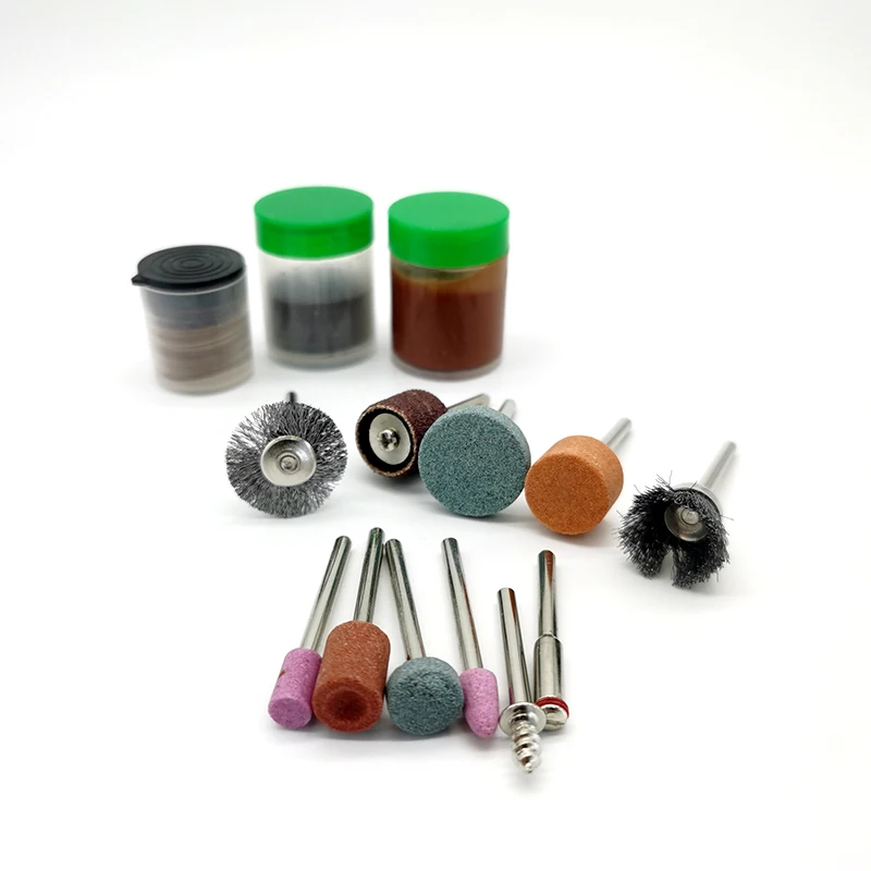 Set di accessori per utensili rotanti 105 pezzi Kit abrasivo dischi per lucidatura dischi fai-da-te per un facile taglio rettifica e lucidatura
