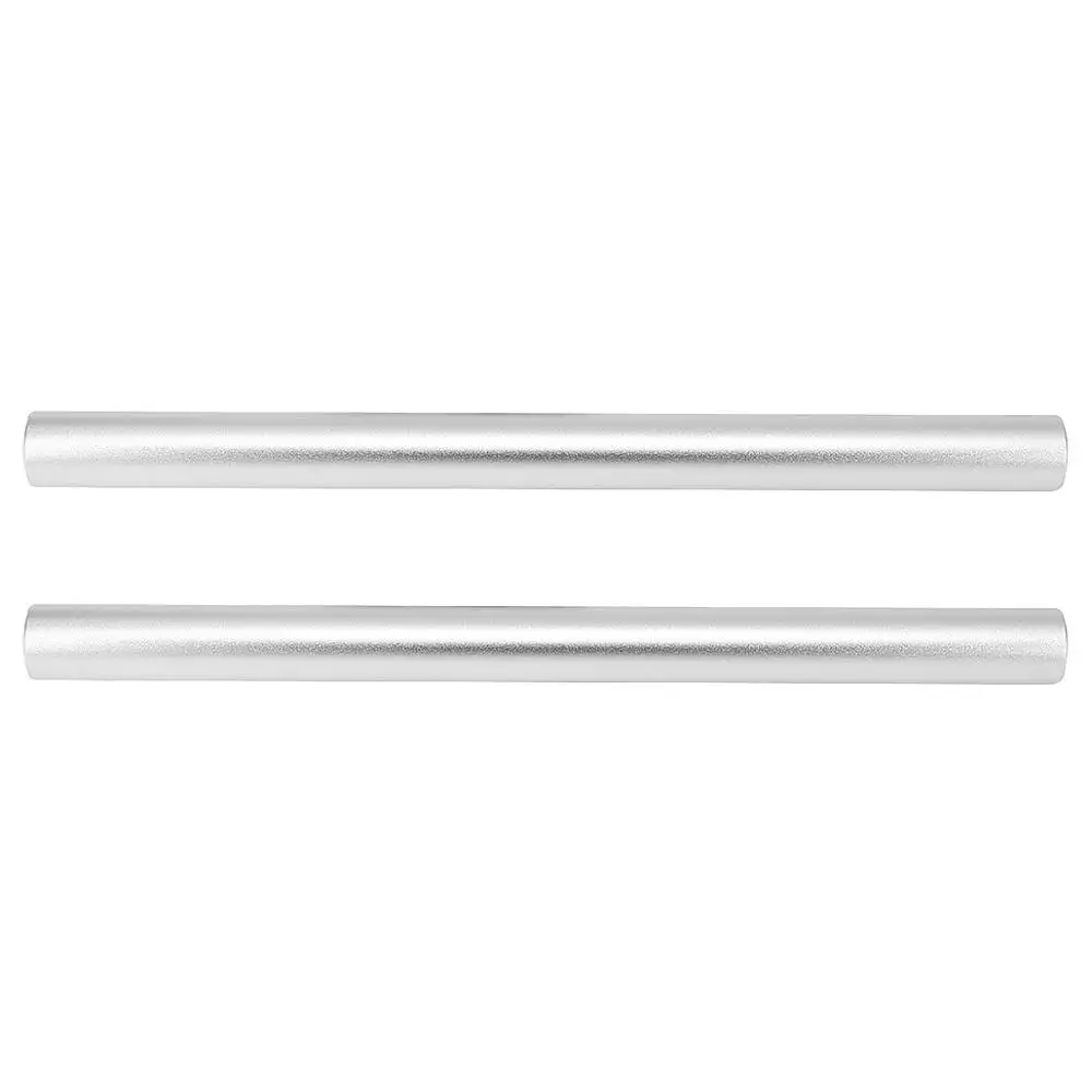 Стержень из алюминиевого сплава Haoge VA-PR20W, 20 см (7,9 дюйма), длинный, 15 мм, с резьбой M12, для опорной системы камеры, серебристый