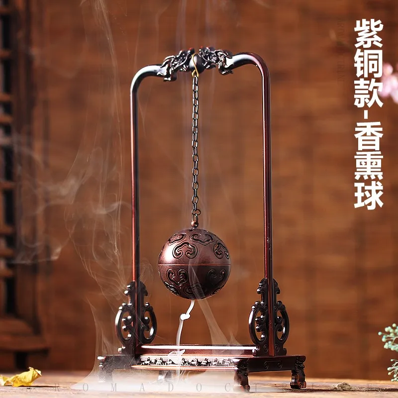 Hanging Backflow Incense Burners Porcelain Tibetan Wooden Incense Burner Queimador De Incenso Little Decorations Buddha