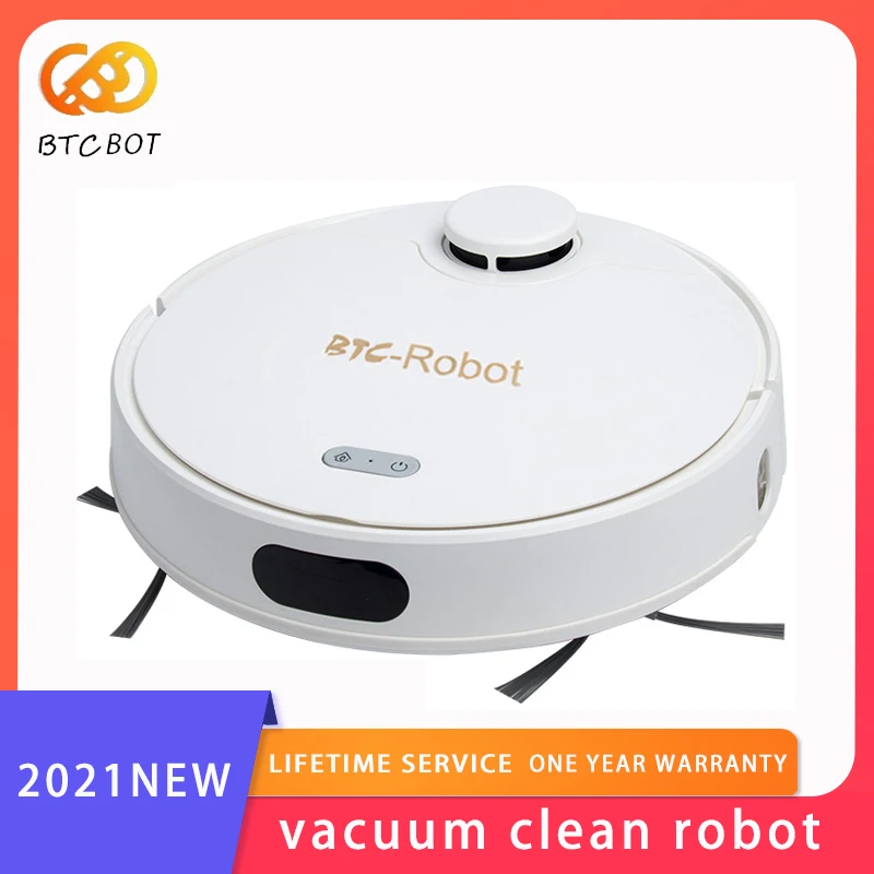 

Smart Robot Vacuum Cleaner Floor Sweeping Droid Mop Dry And Wet Mop Laser Robotic