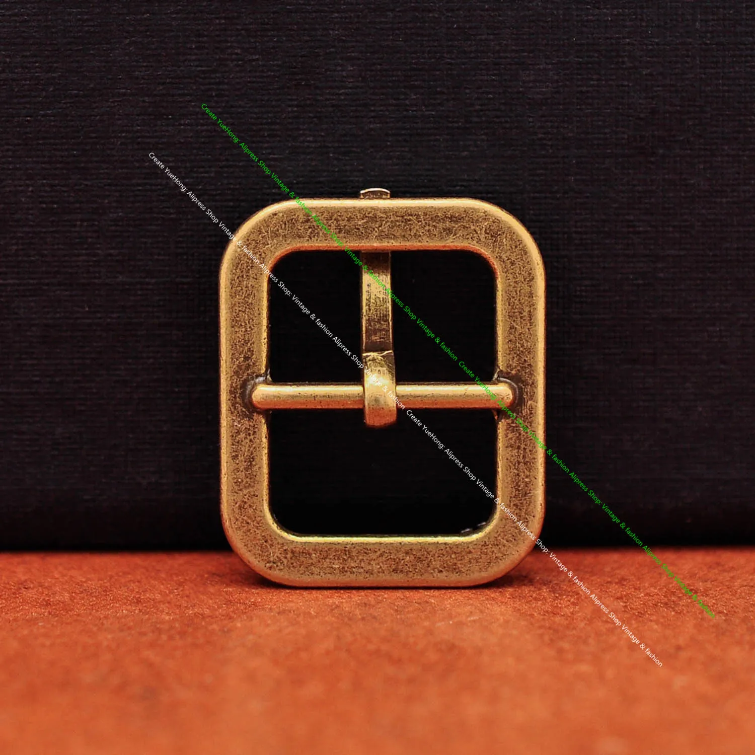 20X Inner 12mm Antique Brass Rectangle Center Bar Bag Shoes Belt Leathercraft Bracelet Belt Watch Band Pin Clip Clasp Buckle