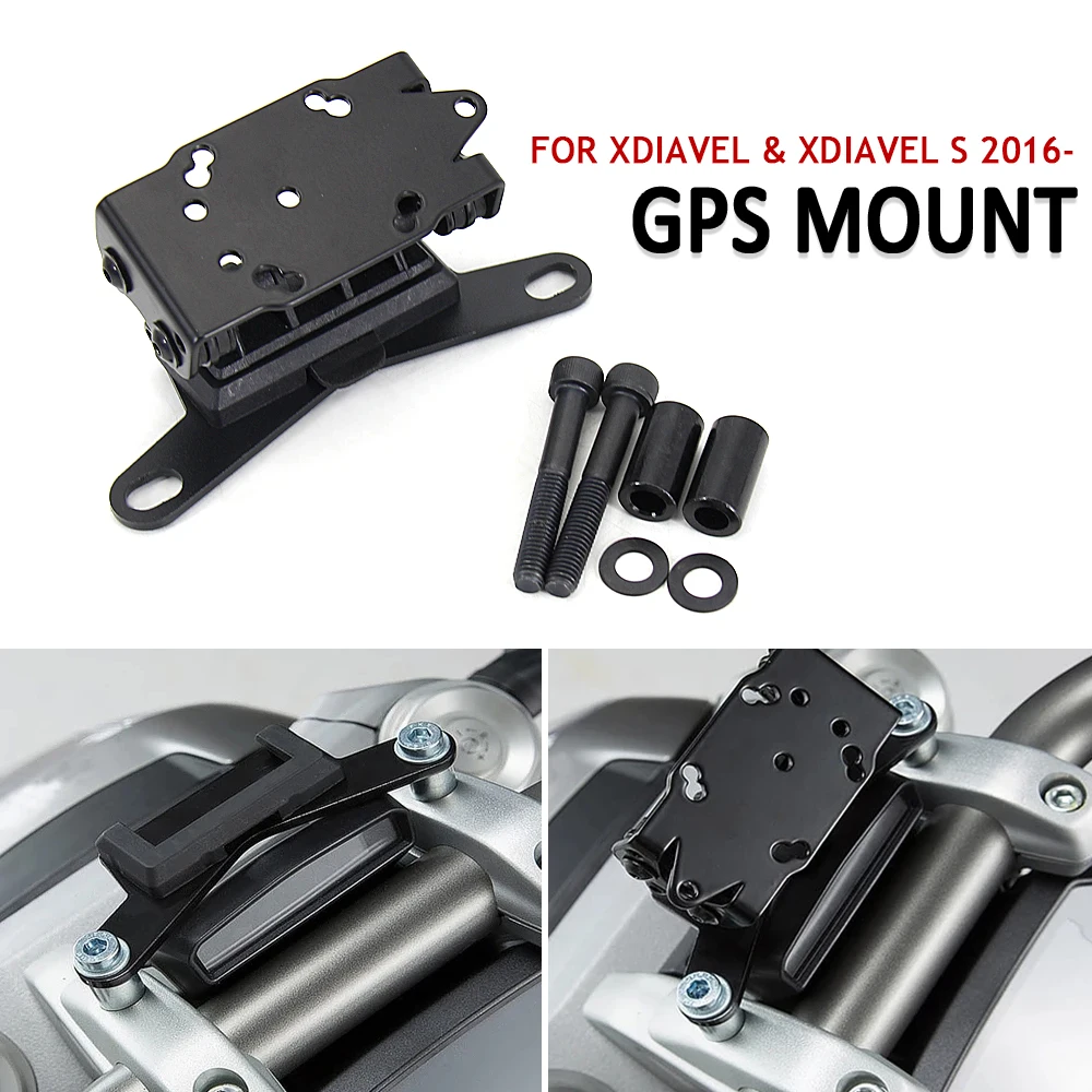 2016 2017 2018 2019 2020 2021 NEW Mobile Phone Navigation GPS Bracket Holder USB Charging For Ducati XDiavel & Diavel S