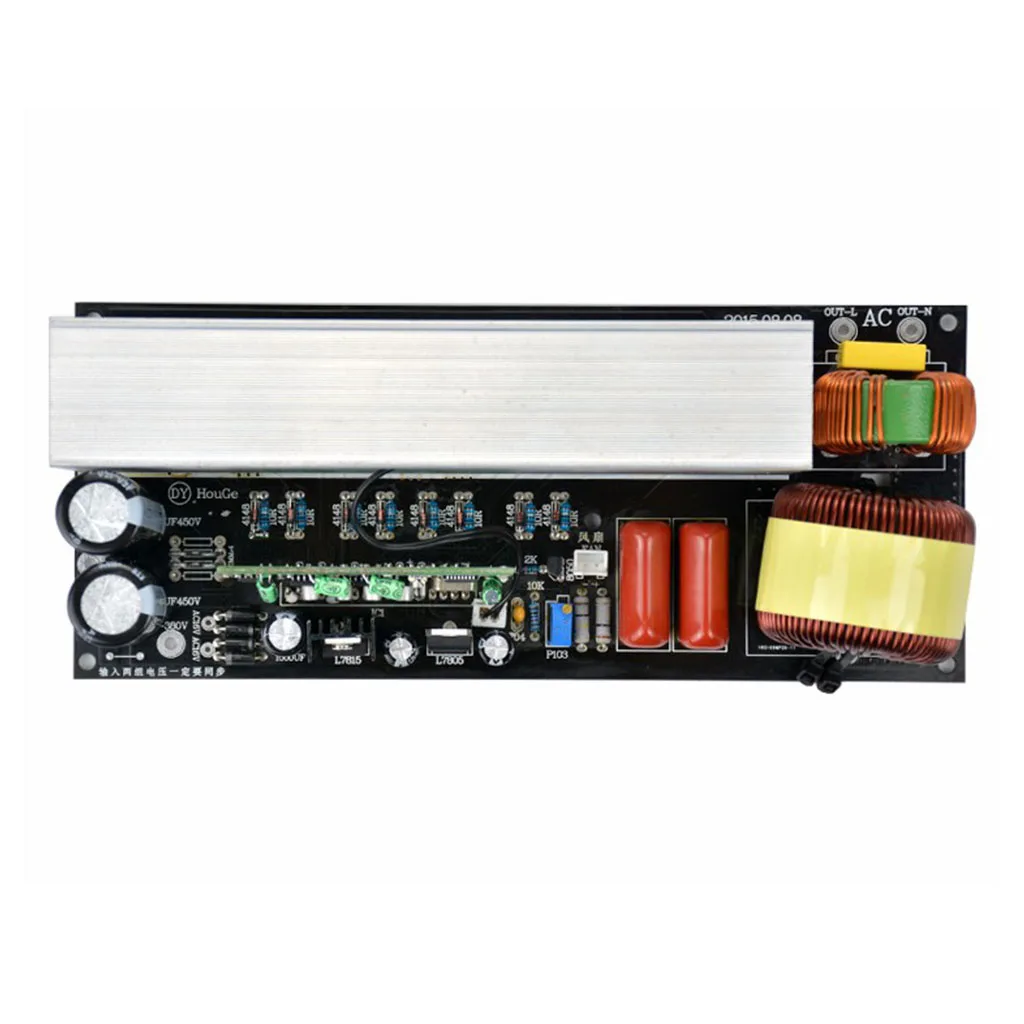 Pure Sine Inverter Power Boards Frequency Inverter Board & Heat Sink Post-Stage Boards Correction Pure Sine Wave 3000W