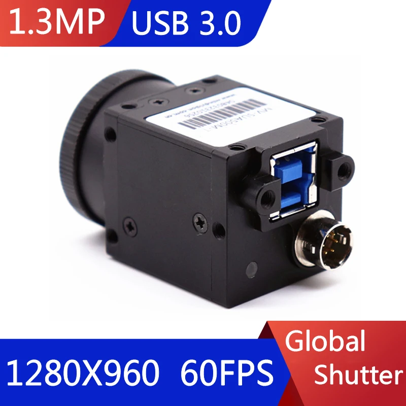 USB3.0 High Speed 1.3MP Machine Vision Digital Industrial Camera Color 1/3