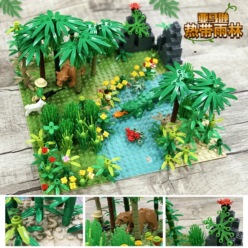 Seabeach Basis Platte 32x32 Kleine Dot Board Kompatibel mit Klassische DIY Blöcke Meer Insel Grundplatte für Bausteine boden Spielzeug