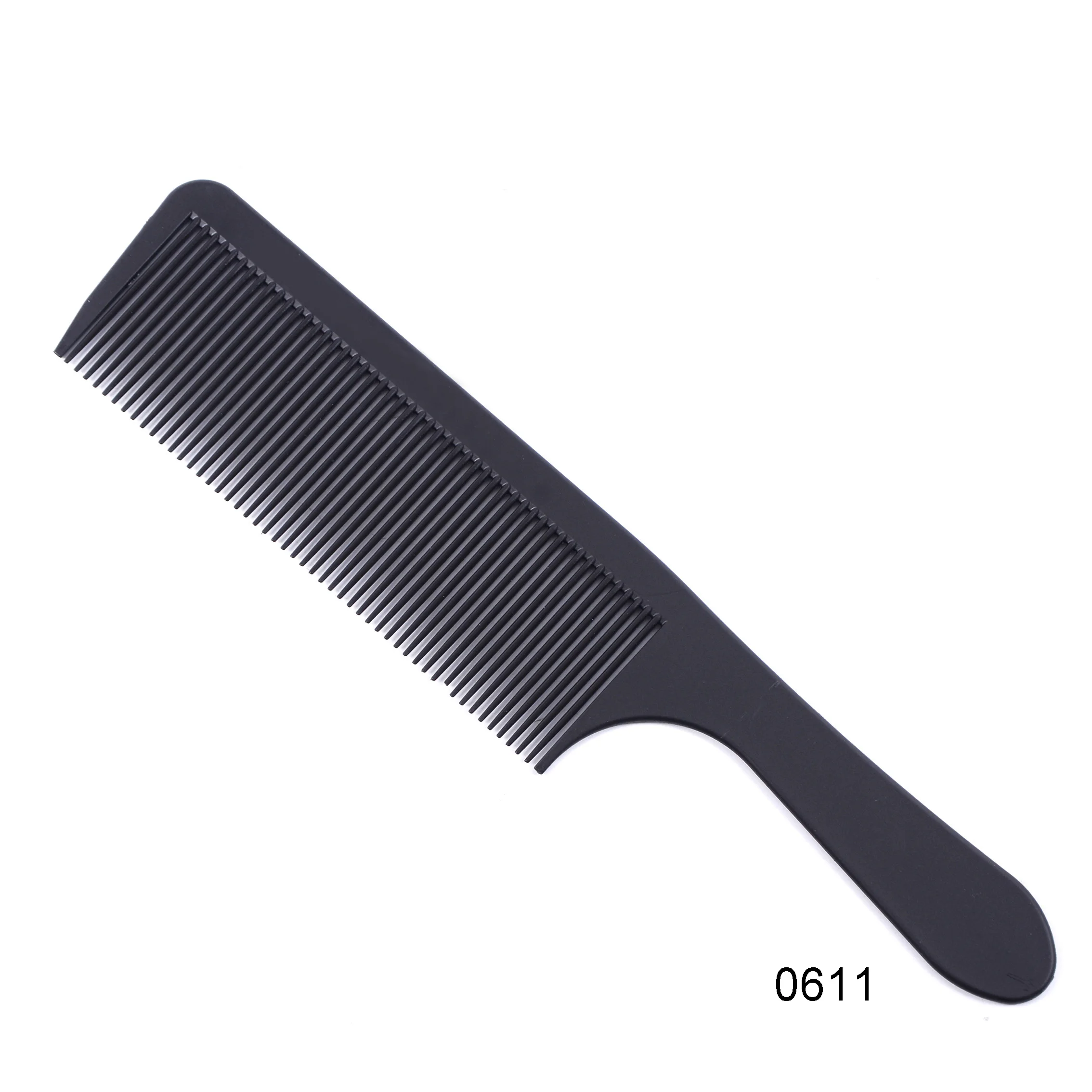 1 Pc Black Hair Combs Hairdressing New Tail Comb Plastic Anti Static Comb Hair Cutting Comb