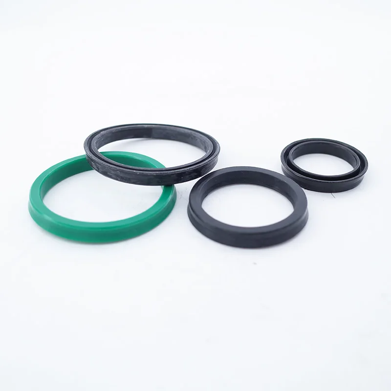 DNC 32/40/50/63/80/100/125 Air Cylinder Piston Ring E4 Sealing Ring Green PUR PU Polyurethane Black NBR Rubber Y-ring