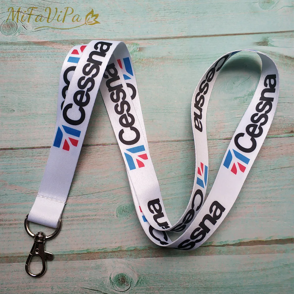 MiFaViPa Fashion Trinkets Boeing Neck Strap Chaveiro Key Chain Yellow Boeing llavero Lanyard Keychain for ID Card Christmas Gift