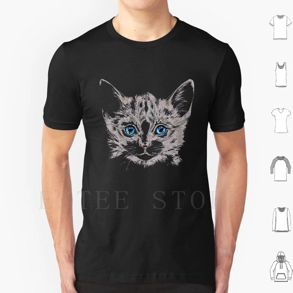 Cute Kitty Looking For You T Shirt Print Cotton Cat Nose Cat Cats Cat Cat Lovers New Cat Lover Cat Lover Animal Lovers Animal