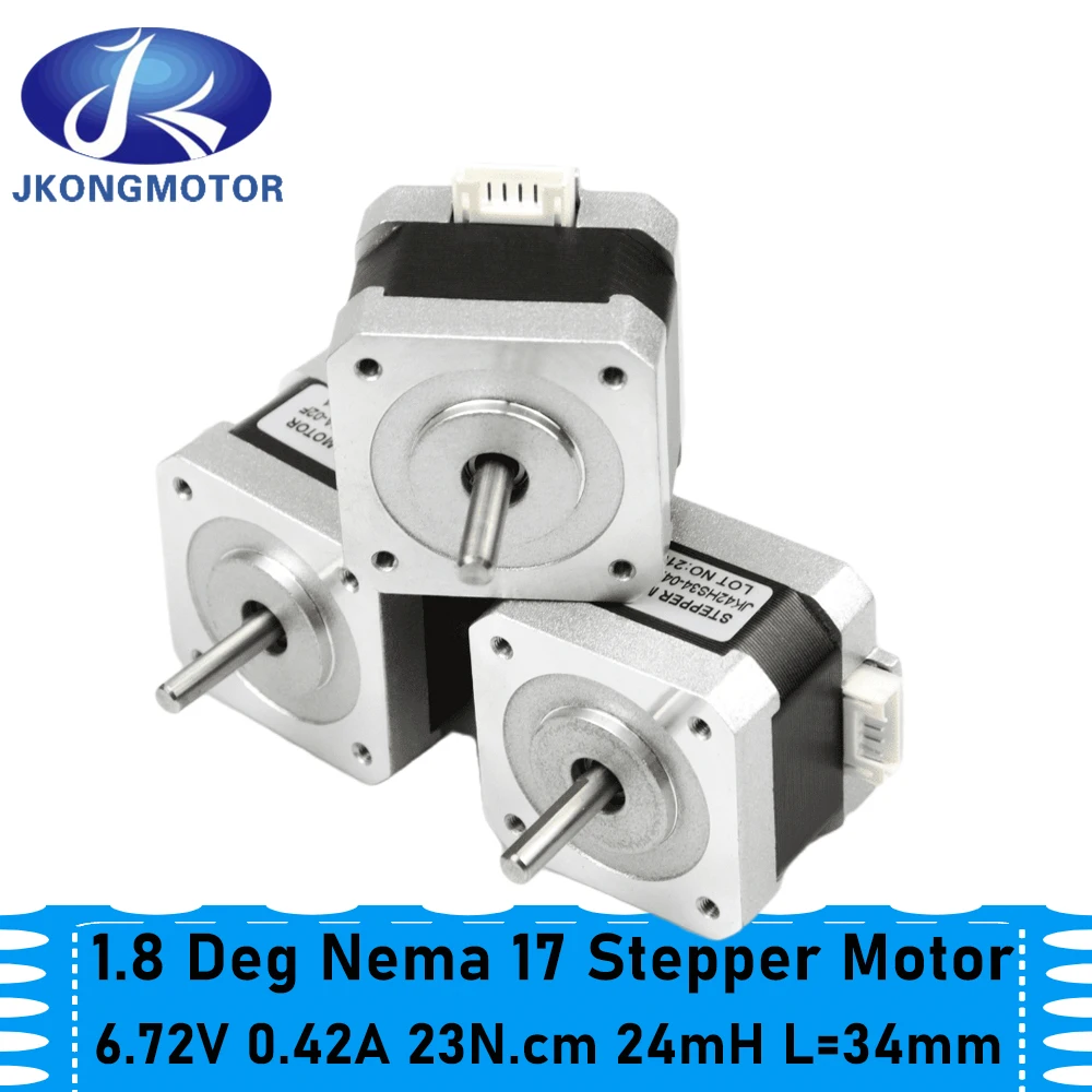 Jkongmotor CR-6 SE Motor Two Phase 42-34 Stepper Motor 34MM For Ender-3 V2 CR-6 SE MAX CR-10/CR-10 S4/CR-10 S5 3D Printer parts