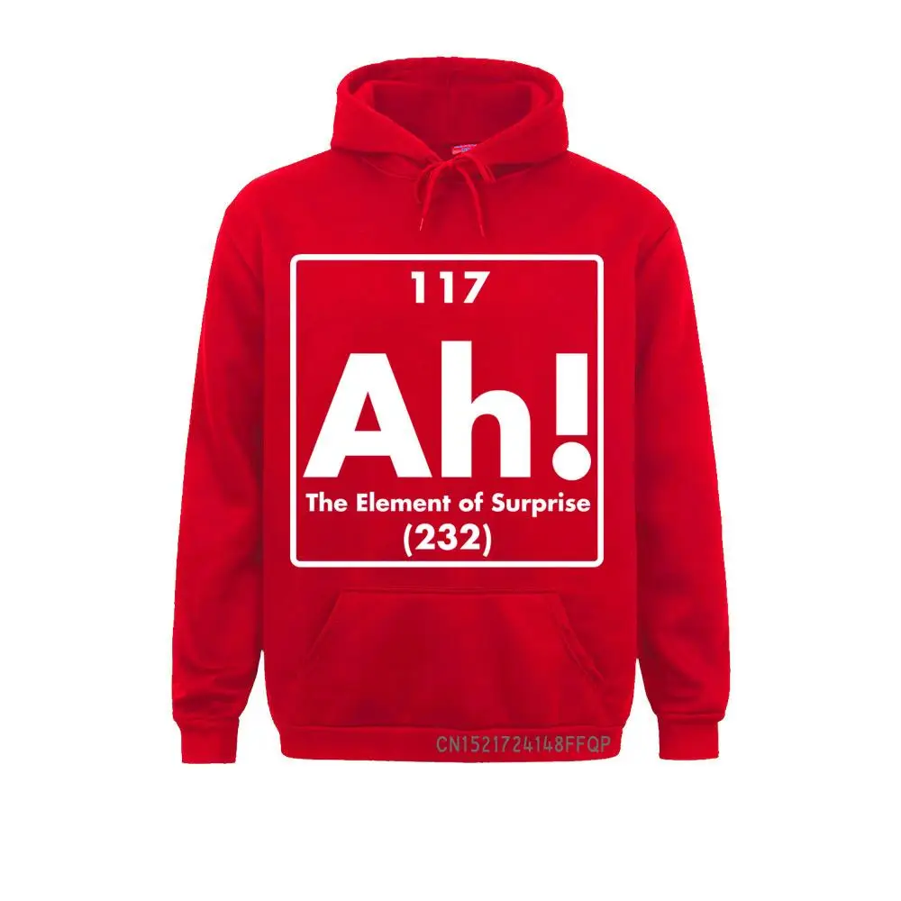 Ah! The Element Of Surprise Science Funny Pullover For Men Adult Student Chemistry Style Hoodie Birthday Gift Sweatshirt