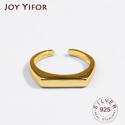 925 Sterling Silver Rings for Women Vintage Wedding Trendy Jewelry Large Adjustable Antique Rings Anillos