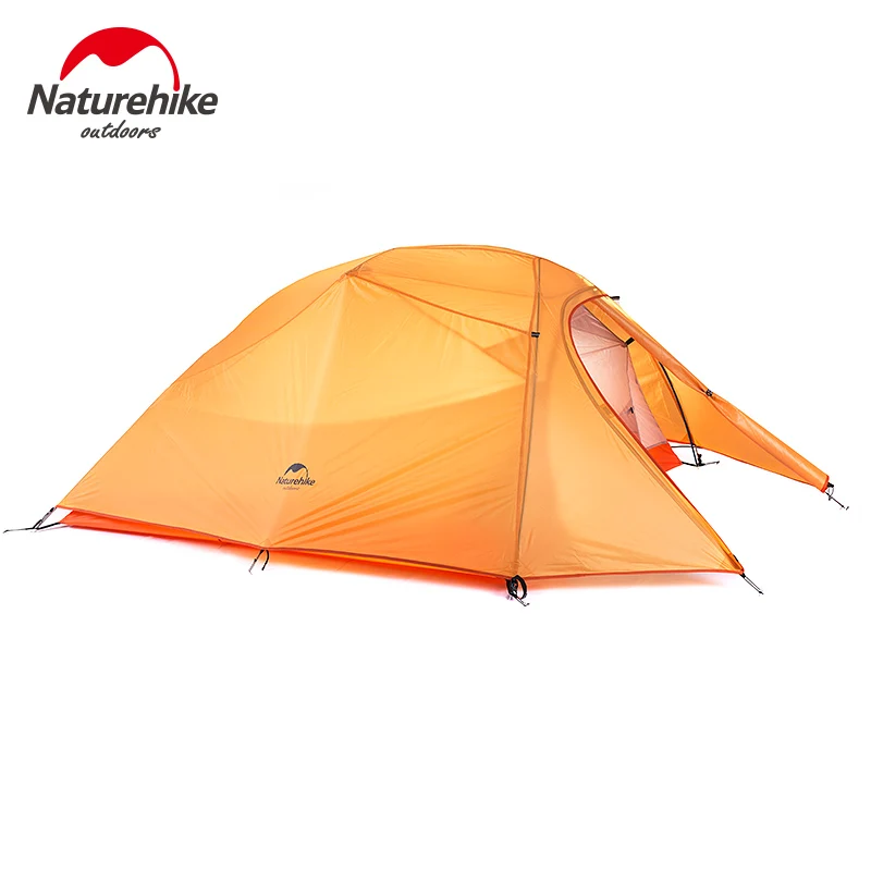 

Палатка Naturehike NH15T003-T CloudUp 3 Series 20D, нейлоновая Ультралегкая двухслойная палатка с силиконовым покрытием для 3 человек, походов и кемпинга