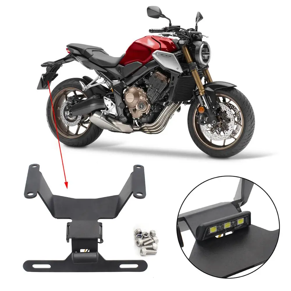 

Новейший кронштейн номерной знак держатель для Honda CB650R Tidy Tail Fender Eliminator номерной знак держатель кронштейн