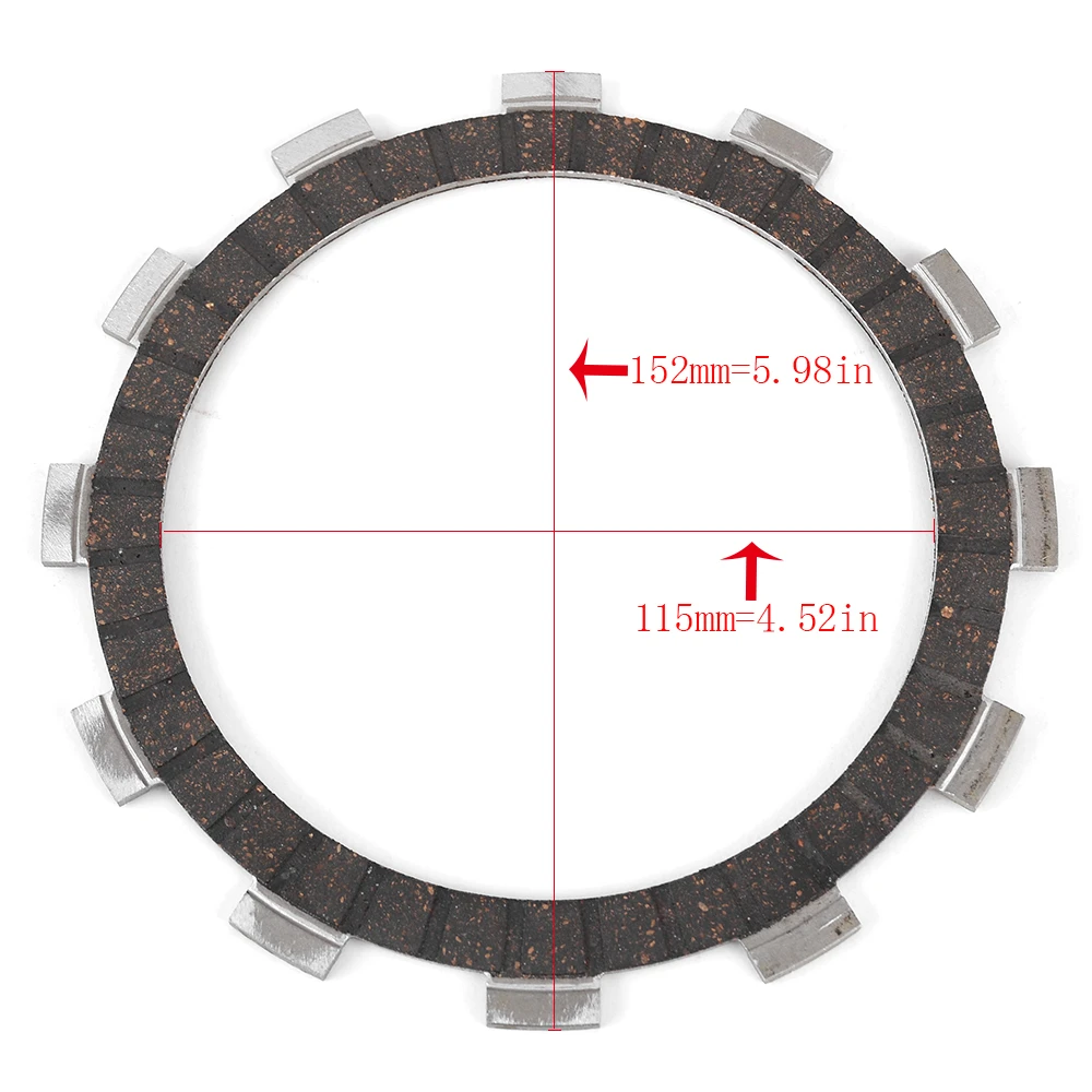 Friction Clutch Plates Disc For Suzuki DR250 DR350 DR 250 350 RGV250 GSX400 GS450 GS500 APRILIA RS250 RS 250 21441-37400