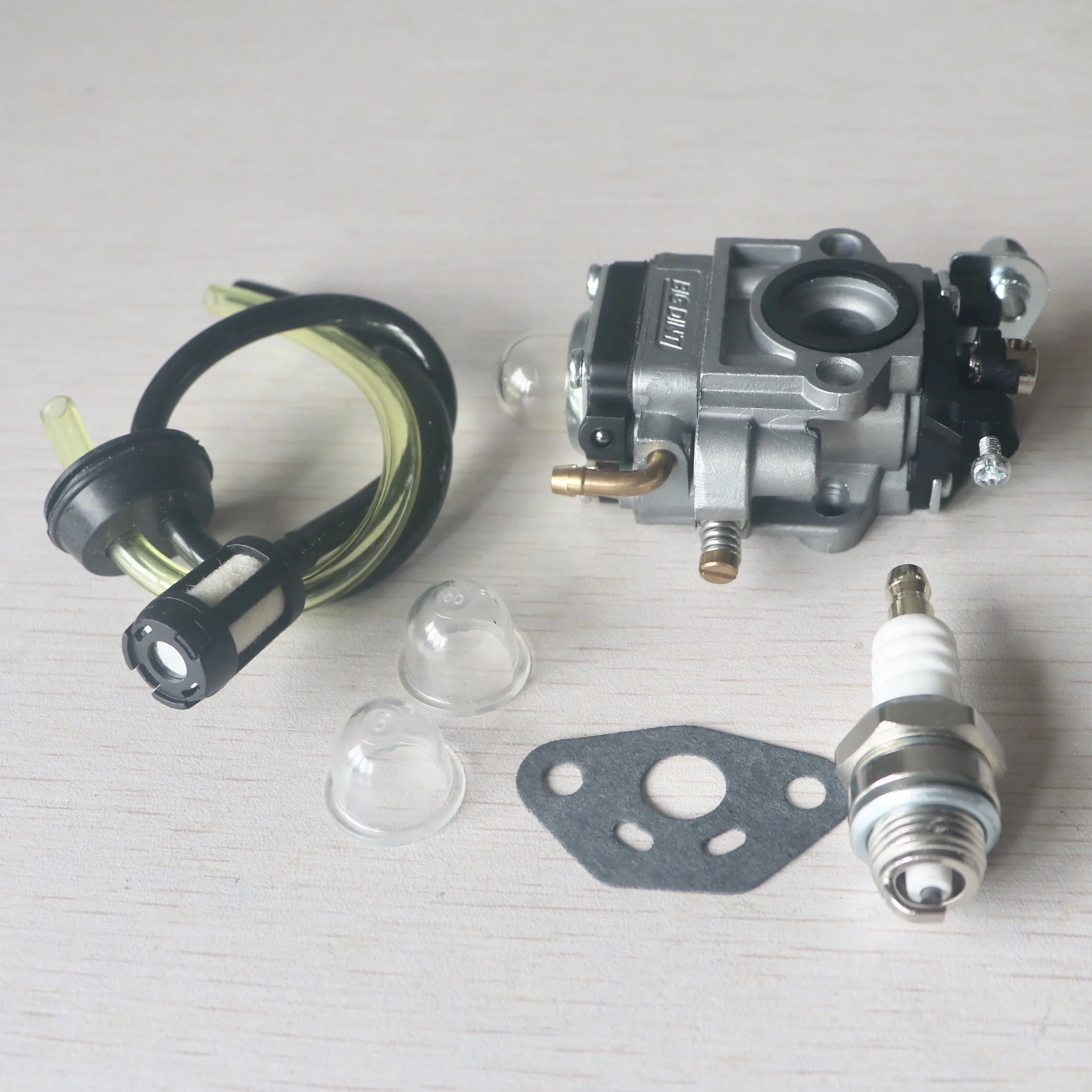 Imagem -04 - Diâmetro do Furo Carburador com Linha de Combustível Conjunto Filtro para 1e36f 1e32f 1e34f Cortador de Escova Aparador Grama 10 mm