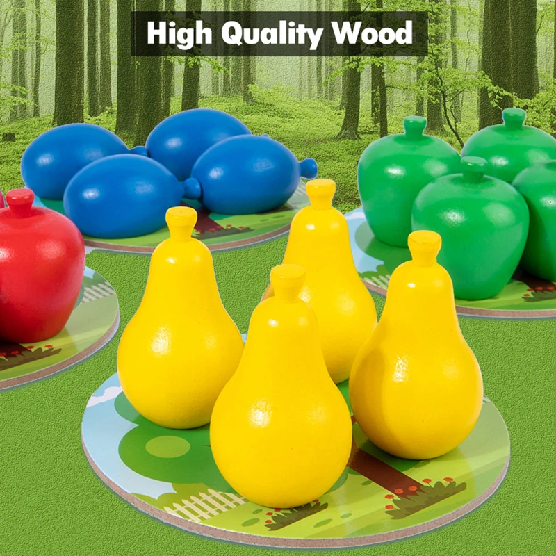 Children Montesorri Board Games Educational Toys Crow Orchard Chess Logical Thinking Interaction Cooperative Memory Game Kid Toy