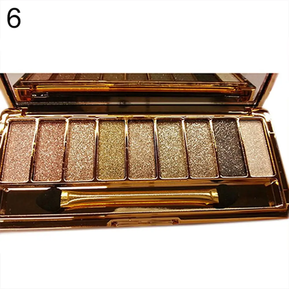 9 colors Fashion Eyeshadow Palette Matte Eyeshadow Glitter Eye Shadow Makeup Cosmetics For Women Wholesale Nude Shades