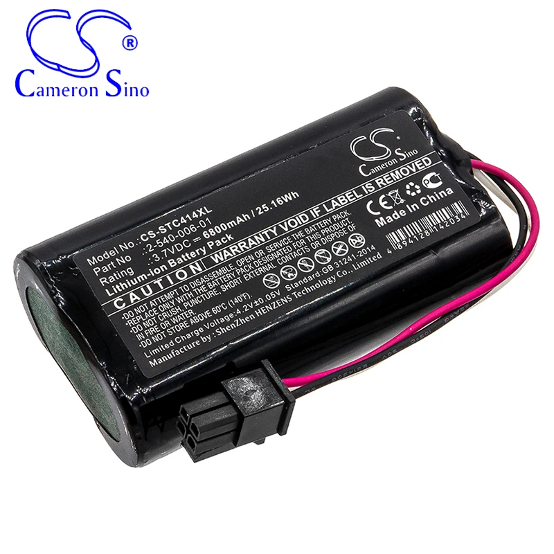 CameronSino Battery for Soundcast MLD414 Outcast Melody fits Soundcast 2-540-006-01 Speaker Battery 6800mAh/25.16Wh 3.70V Li-ion