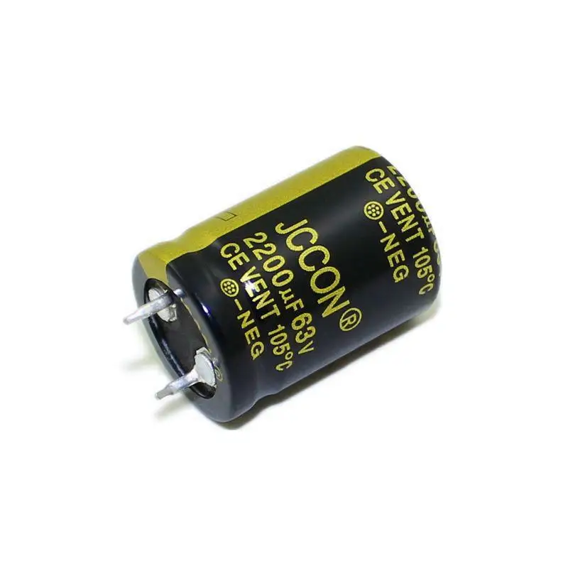 

63v2200uf JCCON Horn Aluminum Electrolytic Capacitor Volume 22x30 Inverter Power