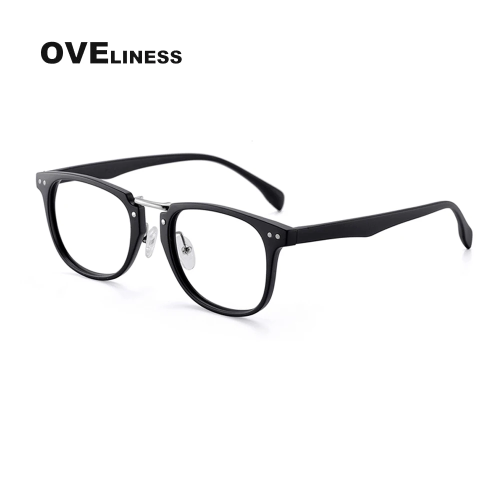 

Men's prescription eyeglasses TR90 spectacles square shape reading glasses for women fashion computer eyewear frame tortoise