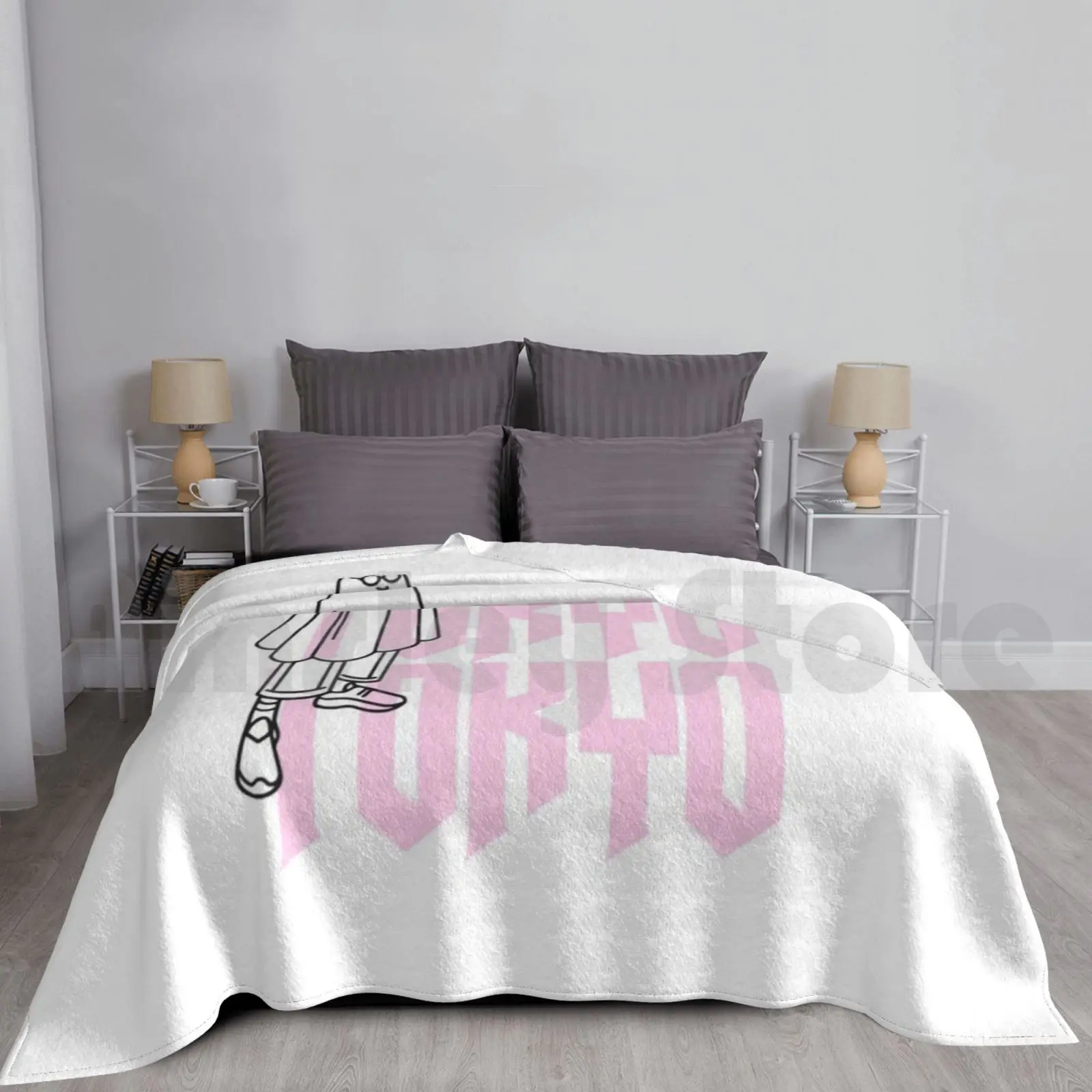 

Tokyo Boys Blanket Super Soft Warm Light Thin Tokyo Anime Japan Manga Japanese Ghoul Kawaii Blue Pastel