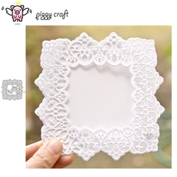 Piggy Handwerk metall schneiden stirbt cut sterben form Spitze quadrat brief rahmen Sammelalbum papier handwerk messer form klinge punch schablonen stirbt