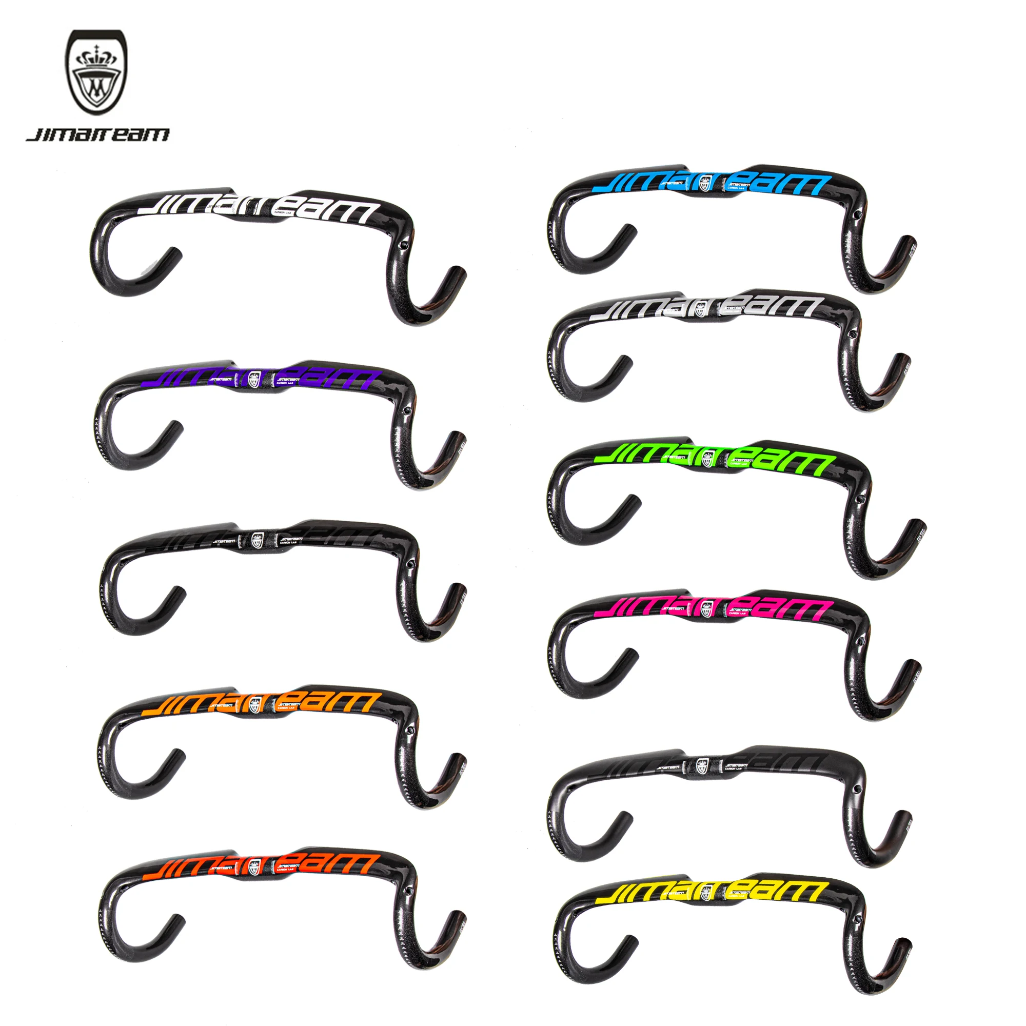 

The new JIMAITEAM all-carbon fiber handlebars for road bikes, bicycles, curved handlebars and sports handlebars