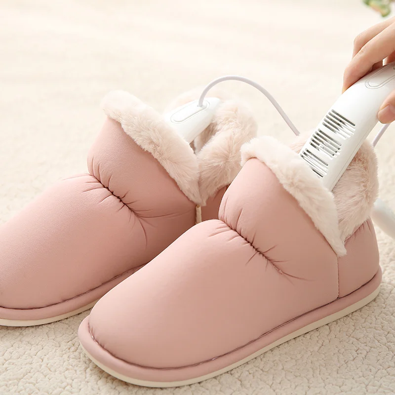 Sapatos secador aquecedor ptc cerâmica aquecimento plug usb elétrico 360 graus desodorante sapato seco para o inverno de alta qualidade à prova dgágua gx03