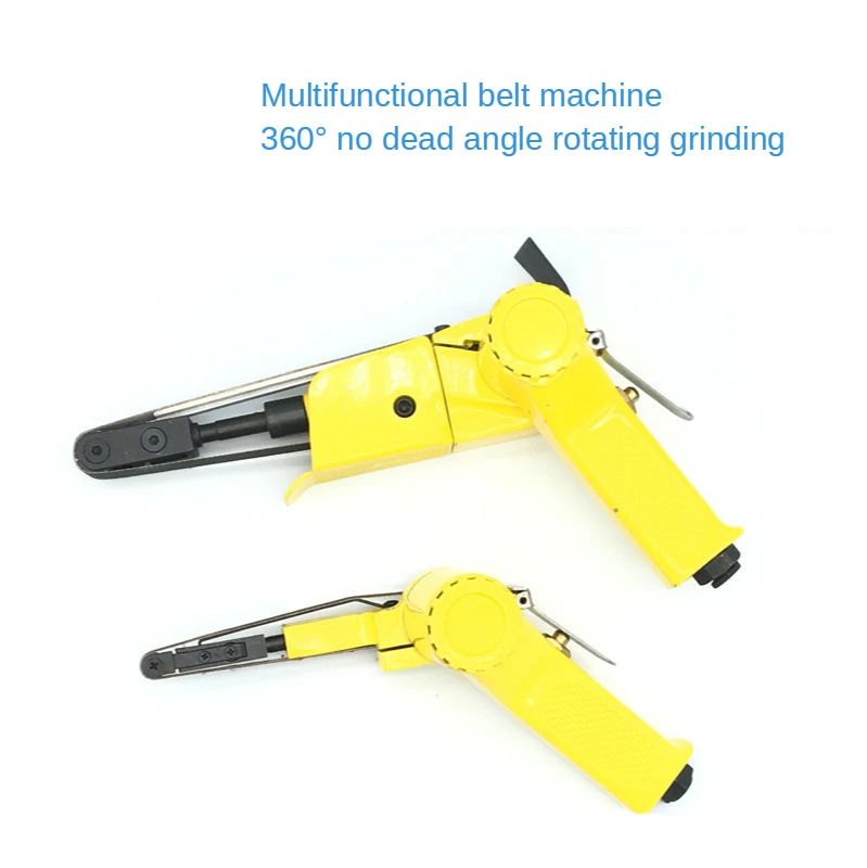 Industrial Air Belt Sander Sanding Machine Pneumatic Polishing Tool Air Angle Grinding Machine 10*330mm/20*520mm